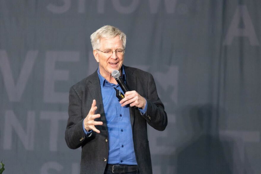 Rick Steves in concert